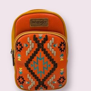 Wrangler Orange Patterned Women's Bag